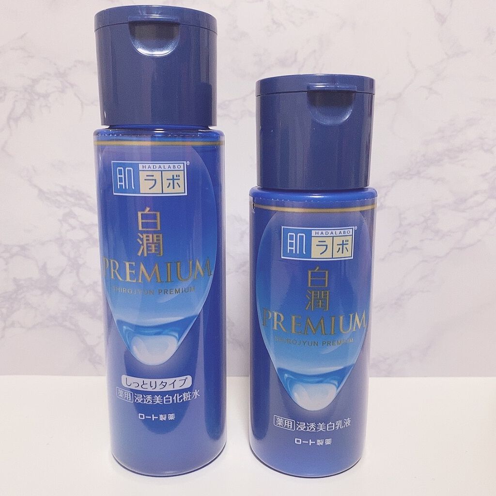白潤プレミアム 薬用浸透美白化粧水(しっとりタイプ)/肌ラボ/化粧水を使ったクチコミ（1枚目）