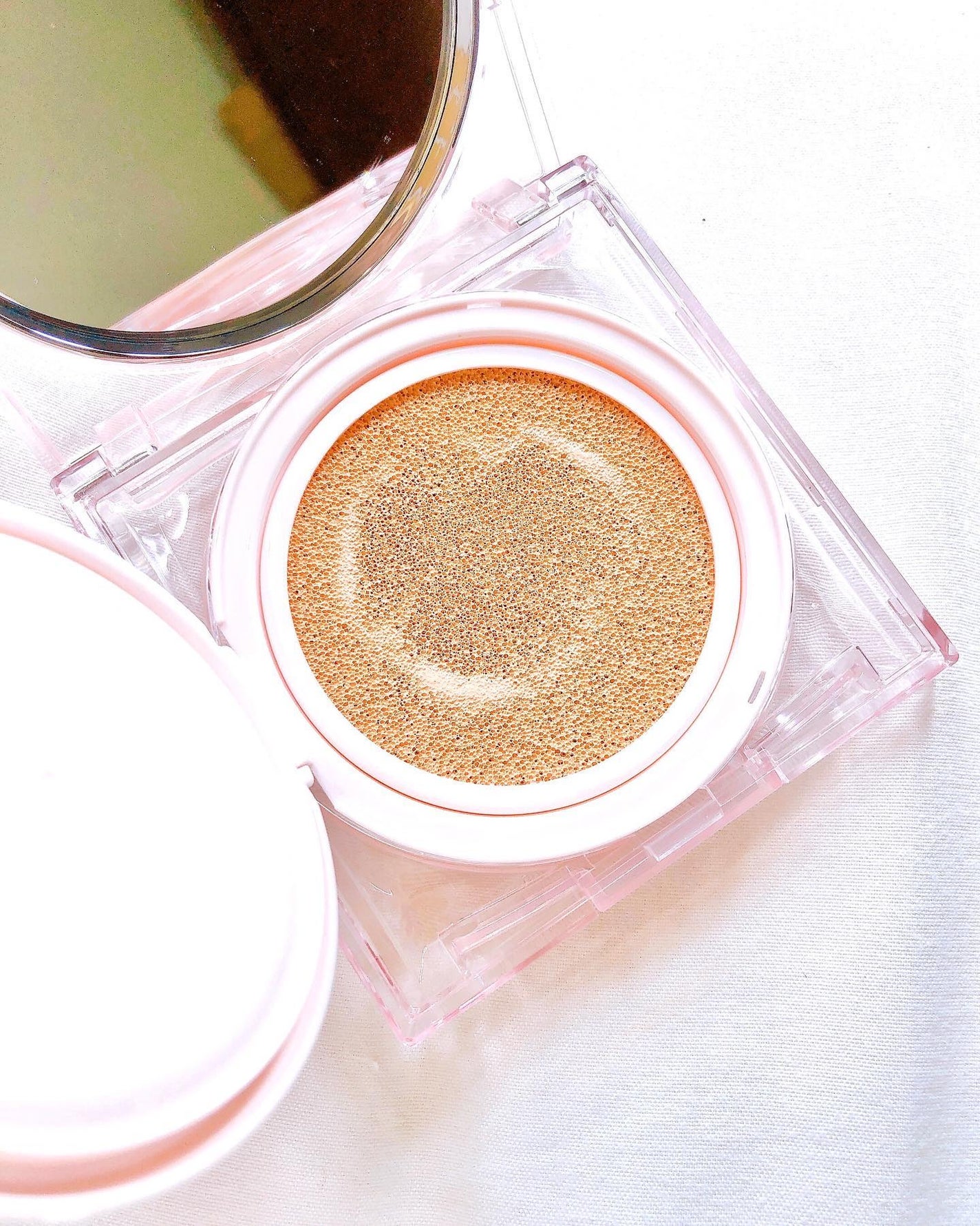 キル カバー ハイ グロウ クッション/CLIO/クッションファンデーションを使ったクチコミ(3枚目)