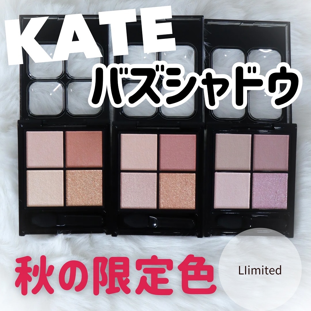 ケイト ポッピングシルエットシャドウ/KATE/アイシャドウパレットを使ったクチコミ（1枚目）