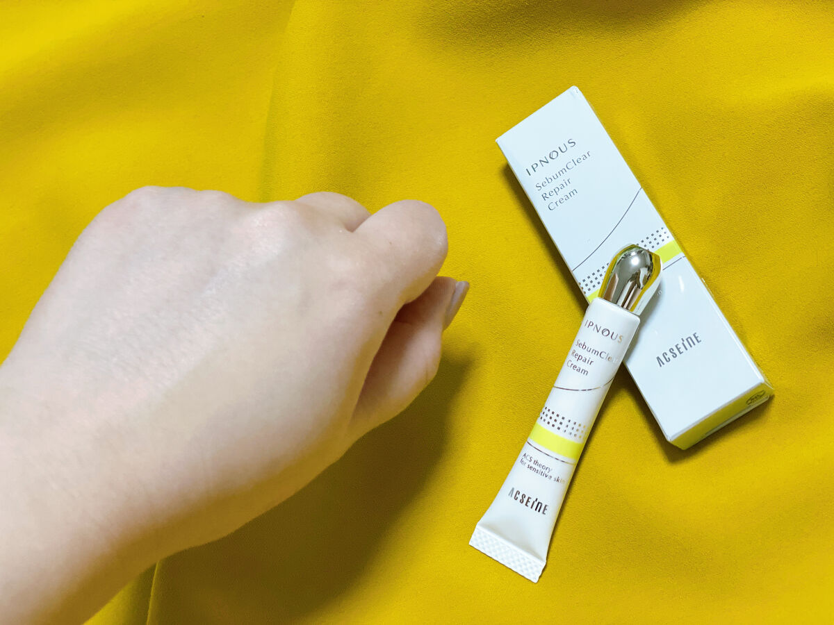イプノス シーバムクリア リペアクリーム/ACSEINE/フェイスクリームを使ったクチコミ（3枚目）
