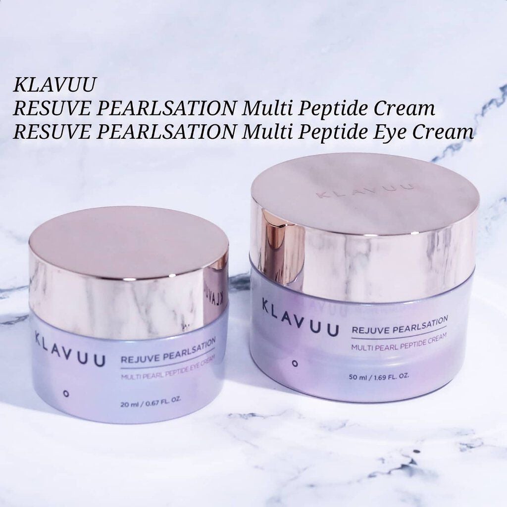 レジュブパールセーションマルチペプチドクリーム/KLAVUU/フェイスクリームを使ったクチコミ(1枚目)