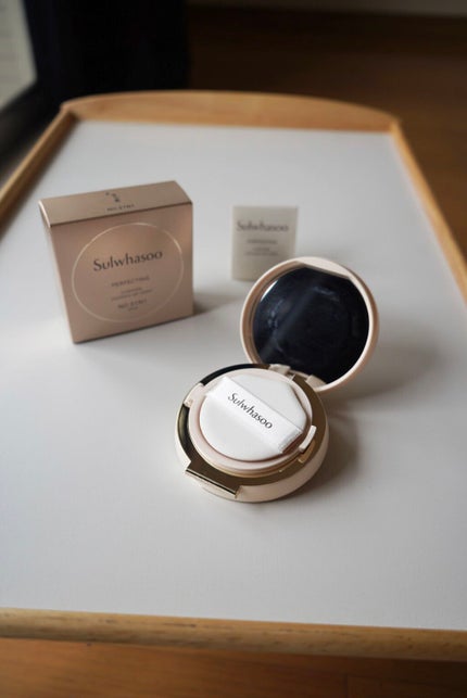 パーフェクティング クッション/エアリ/Sulwhasoo/クッションファンデーションを使ったクチコミ(4枚目)