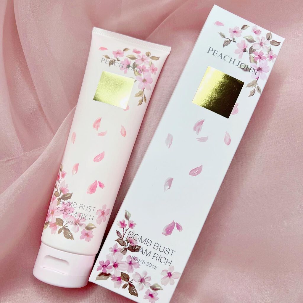 ボムバストクリーム リッチ/PEACH JOHN/バスト・ヒップケアを使ったクチコミ(1枚目)