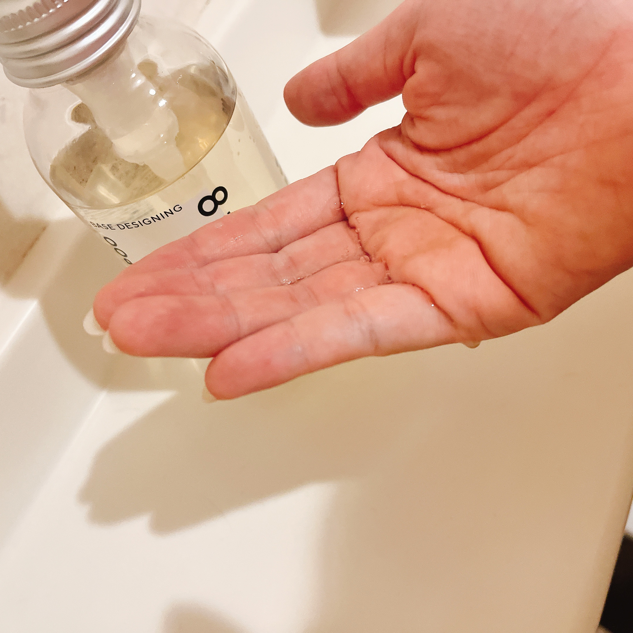 エイトザタラソ オム ベースデザイニング シャンプー／ヘアトリートメント/エイトザタラソ/市販シャンプーを使ったクチコミ（3枚目）