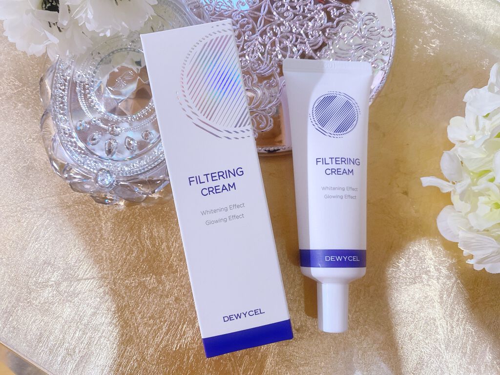 フィルタリングクリーム/DEWYCEL/日焼け止めクリームを使ったクチコミ（1枚目）