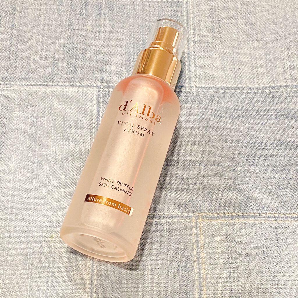 ダルバ ホワイトトリュフバイタルスプレーセラム/ダルバ/ミスト状化粧水を使ったクチコミ（1枚目）