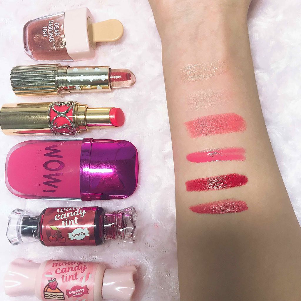 ルージュ ヴォリュプテ シャイン/YVES SAINT LAURENT BEAUTE/口紅を使ったクチコミ（2枚目）