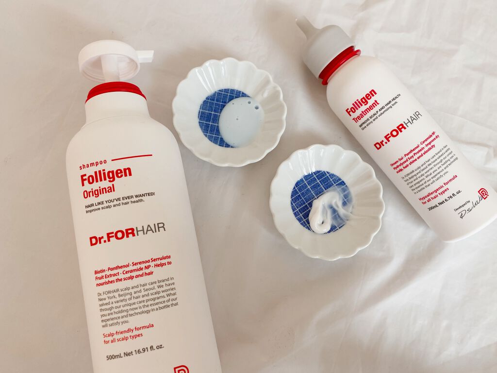 フォリゲンシャンプー/トリートメントセット/Dr.FORHAIR/シャンプー・コンディショナーを使ったクチコミ(5枚目)