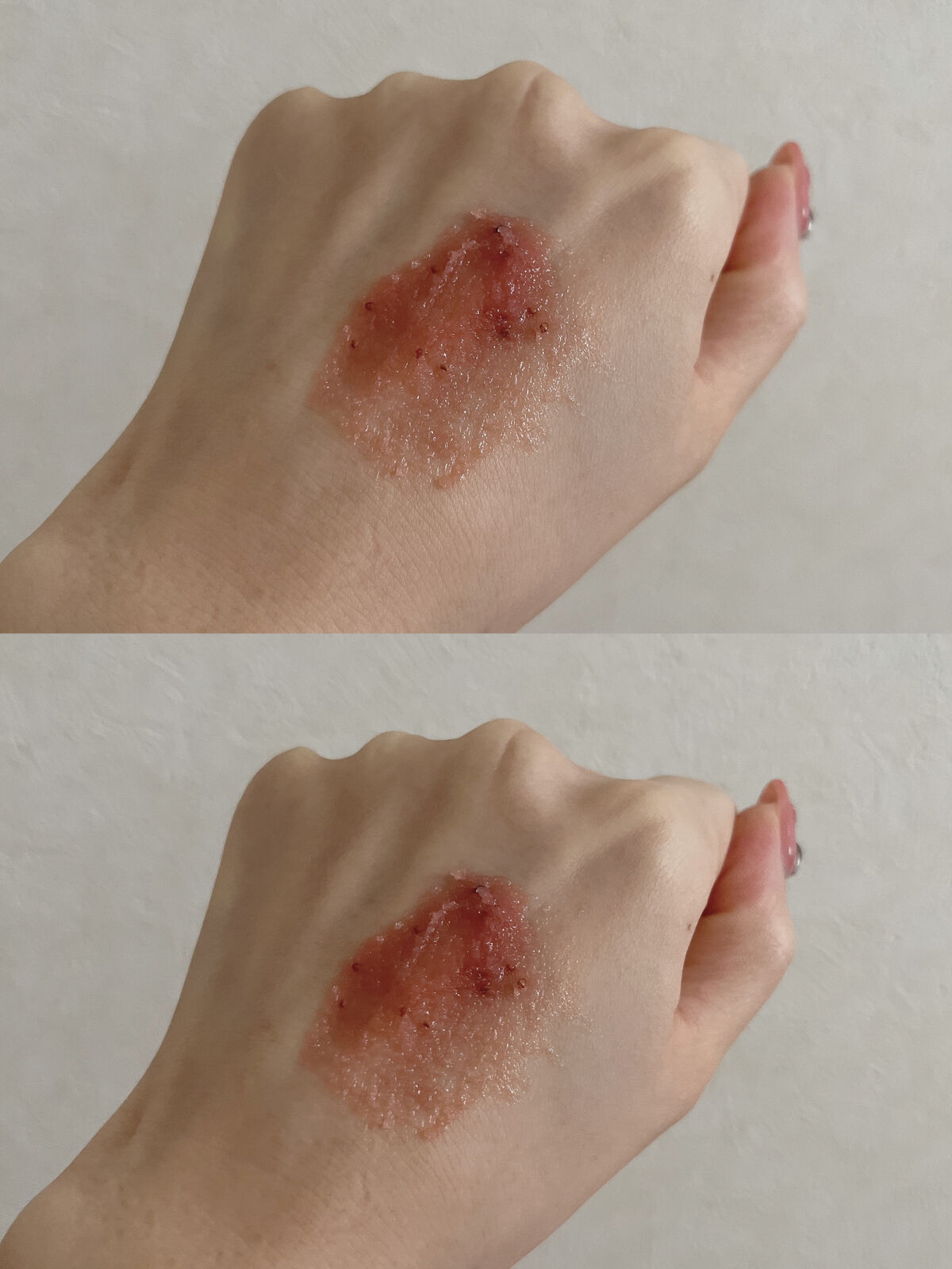 ストロベリーシュガー フードマスク/SKINFOOD/洗い流すパック・マスクを使ったクチコミ（3枚目）