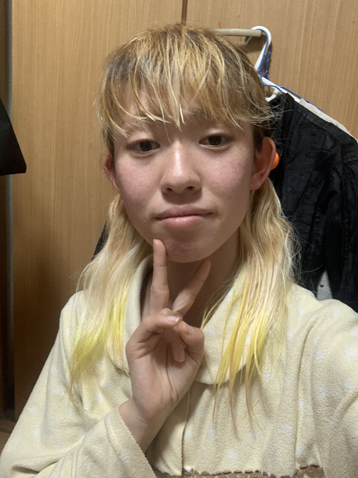 ドットミー イエロー/ビューティーン/ヘアカラーを使ったクチコミ（2枚目）