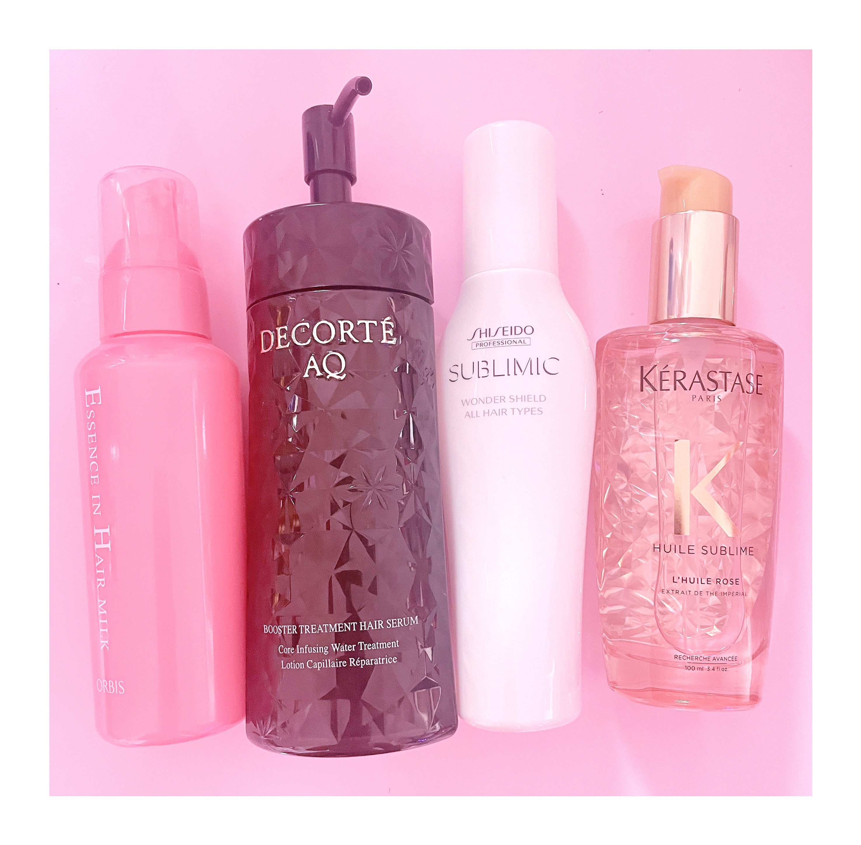  #ワタシを変えたコスメ3種の神器 

1位DECORTÉＡＱ ブースティング トリートメント ヘアセラム  
これ使い出してから髪の毛トゥルトゥルになりました。
DECORTEの商品の中で1番いい商品だと思いますし、ストックないと落ち着か