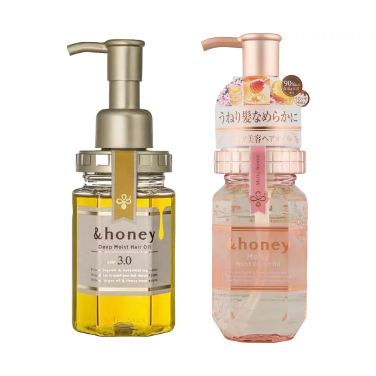 &honey メルティ モイストリペア ヘアオイル 3.0/&honey/ヘアオイルを使ったクチコミ（1枚目）