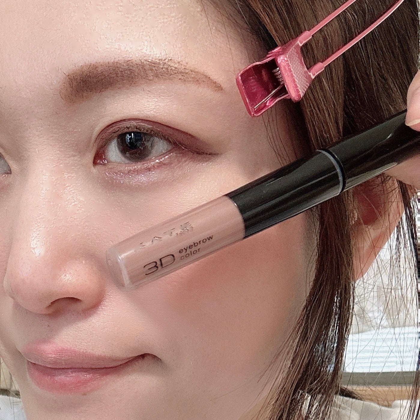 3DアイブロウカラーN/KATE/眉マスカラを使ったクチコミ(1枚目)