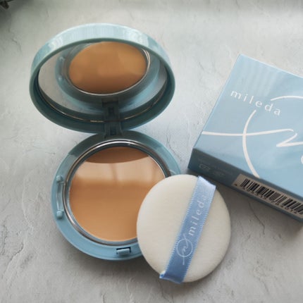 スムースフィットファンデーション/mileda/パウダーファンデーションを使ったクチコミ(2枚目)