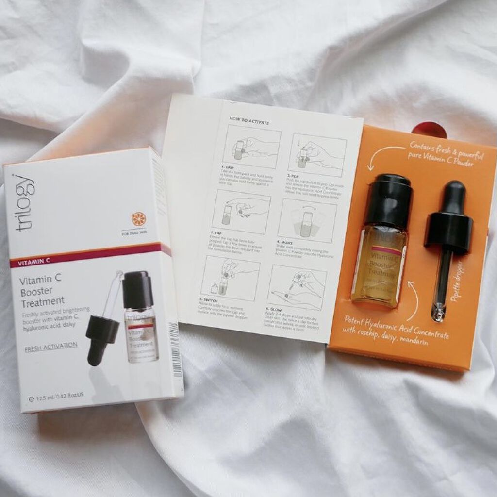 Cブースタートリートメント/trilogy/美容液を使ったクチコミ（2枚目）