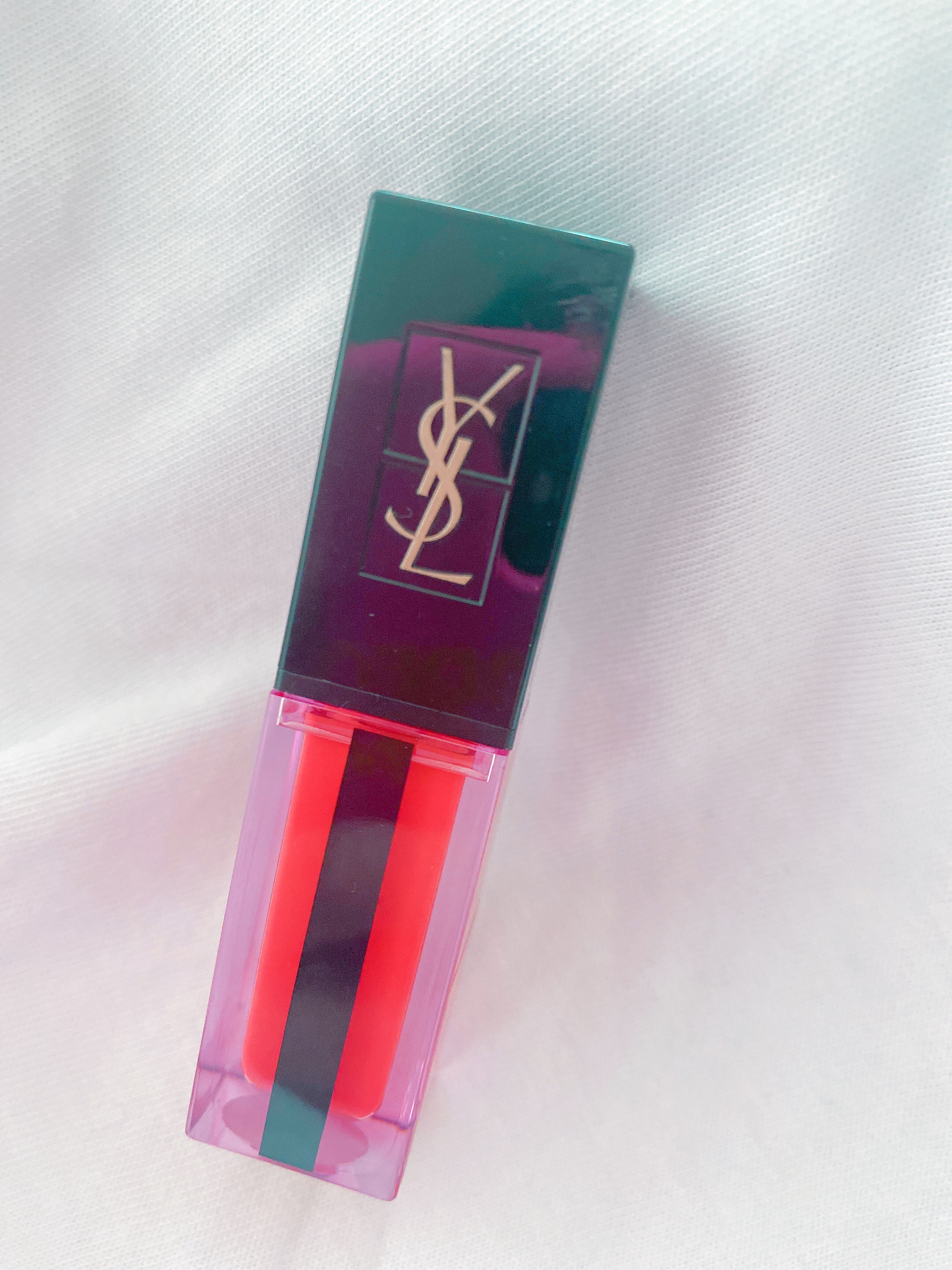 ルージュ ピュールクチュール ヴェルニ ウォーターステイン/YVES SAINT LAURENT BEAUTE/口紅を使ったクチコミ（1枚目）