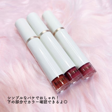 ムードインハンサーウォーターリキッドグロウ/hince/口紅を使ったクチコミ(2枚目)