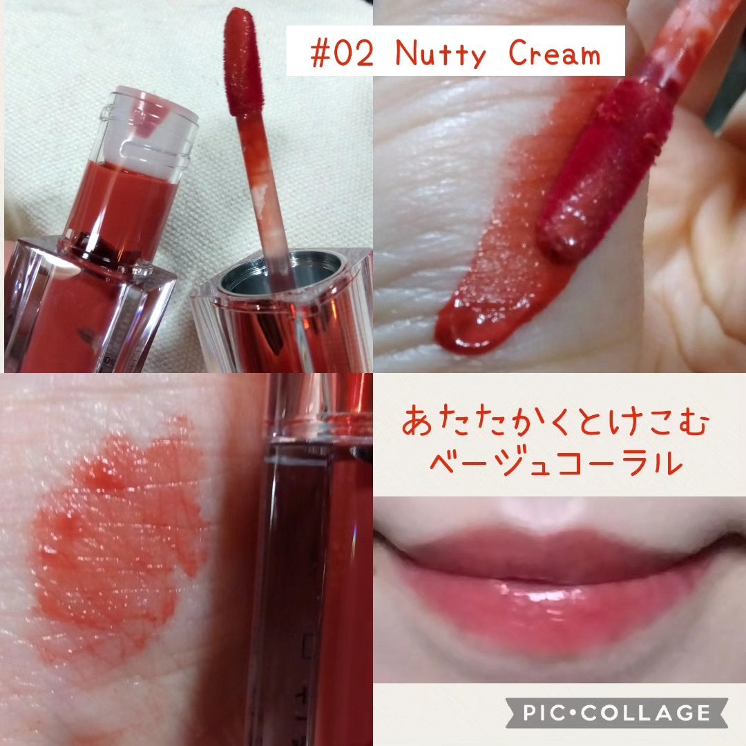 ゲットイットティント ウォーターフルバター/TONYMOLY/リップティントを使ったクチコミ(2枚目)