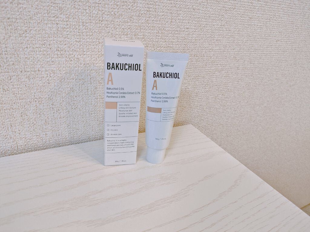 バクチオールA コアクリーム/23years old/フェイスクリームを使ったクチコミ(3枚目)