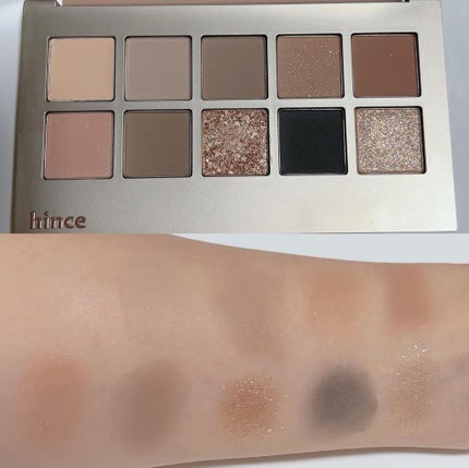 ニューデップスアイシャドウパレット/hince/アイシャドウパレットを使ったクチコミ(6枚目)