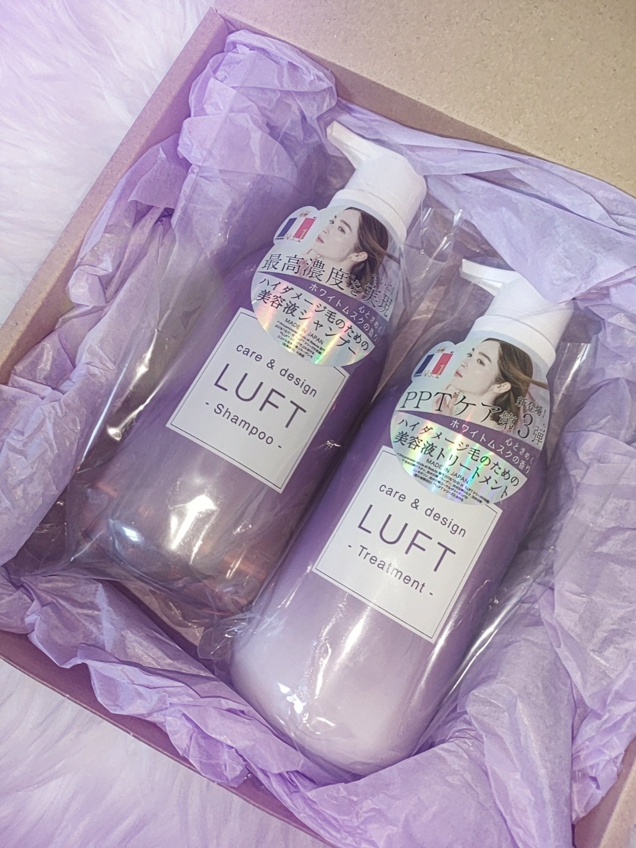 ケア&デザインシャンプーD/トリートメントD/LUFT/市販シャンプーを使ったクチコミ(1枚目)