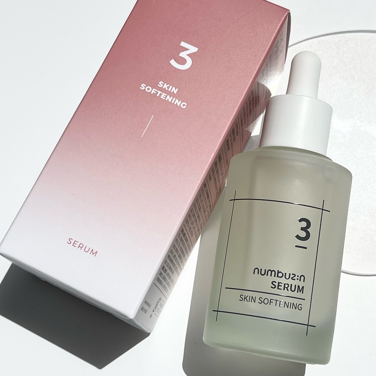 3番 すべすべキメケアセラム/numbuzin/美容液を使ったクチコミ（2枚目）