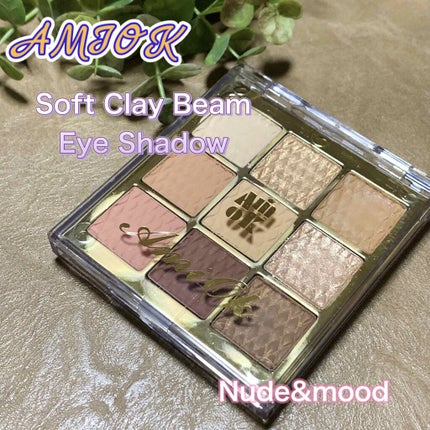 ソフトクレイビームアイシャドウパレット/AMIOK/ジェル・クリームアイシャドウを使ったクチコミ(1枚目)