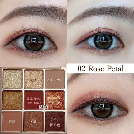 シャドウパレット/dasique/アイシャドウパレットを使ったクチコミ(3枚目)