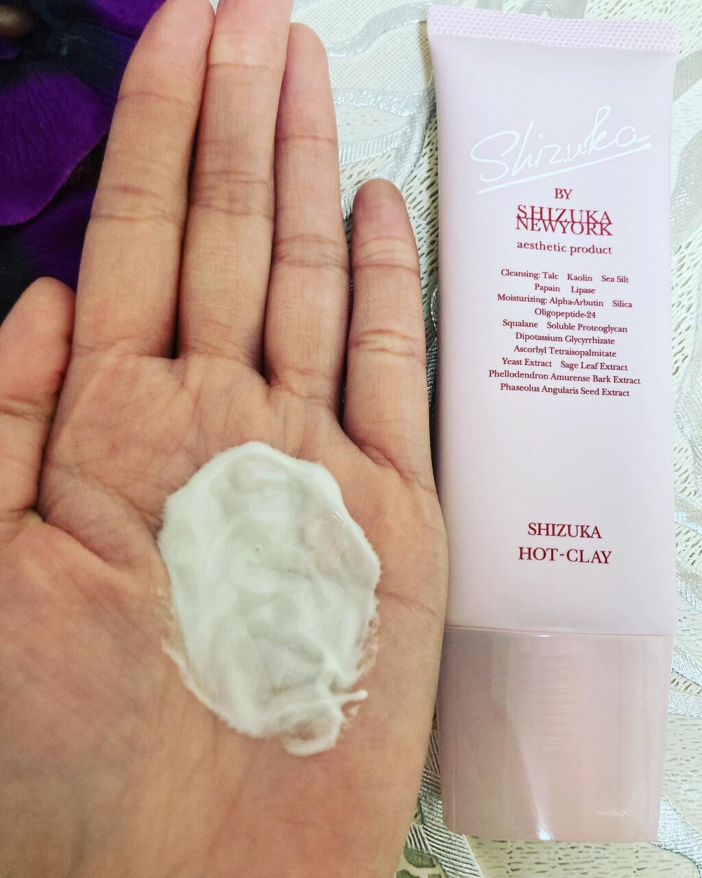 シズカホットクレイクレンジング/Shizuka BY SHIZUKA NEWYORK/クレンジングクリームを使ったクチコミ（3枚目）