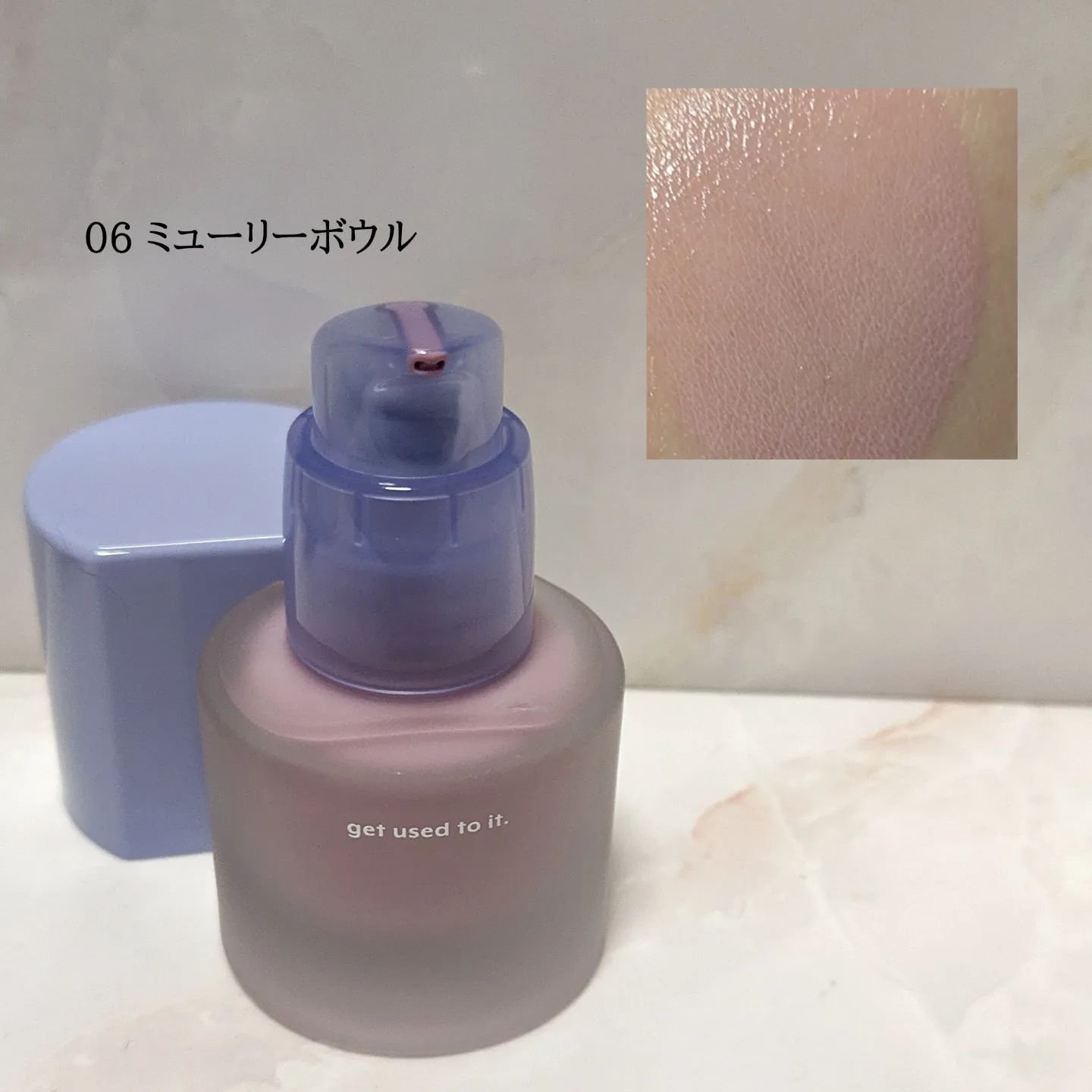 リキッドケアチーク 03 ペールブロッサム(PALE BLOSSOM)/nuse/リキッドチークを使ったクチコミ（3枚目）