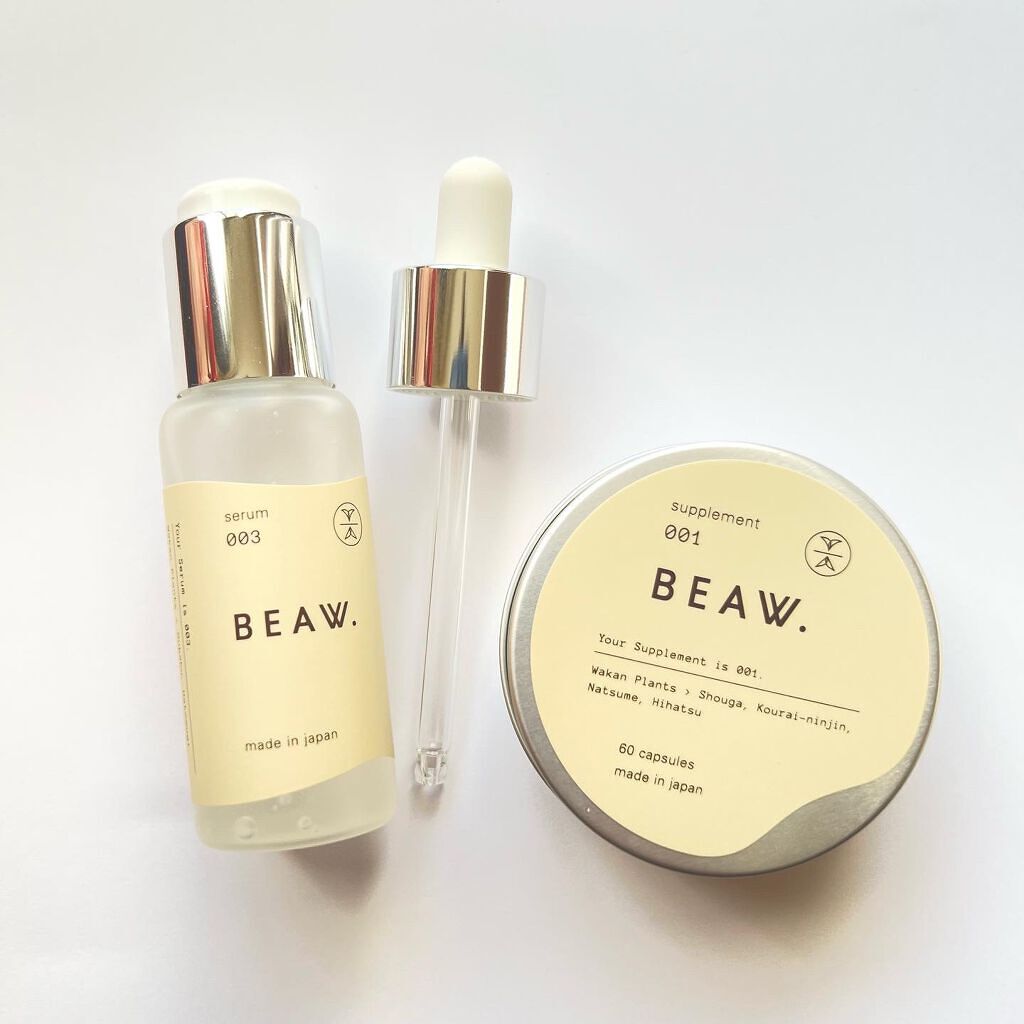 スターターBOX/BEAW./スキンケアキットを使ったクチコミ（3枚目）