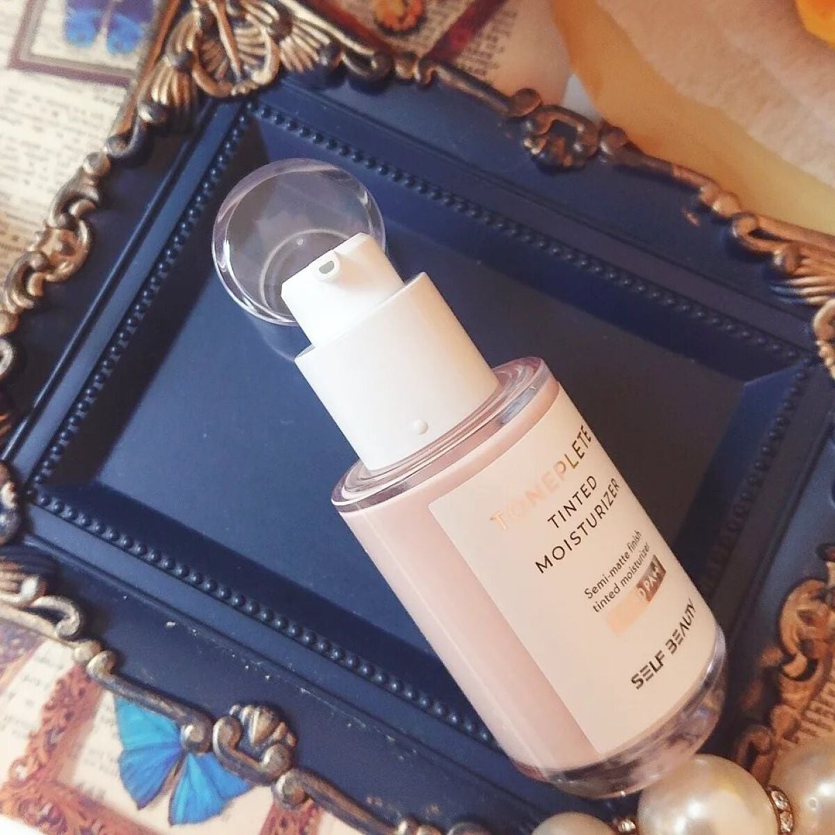 トーンアップUV下地/SELF BEAUTY/化粧下地を使ったクチコミ(3枚目)