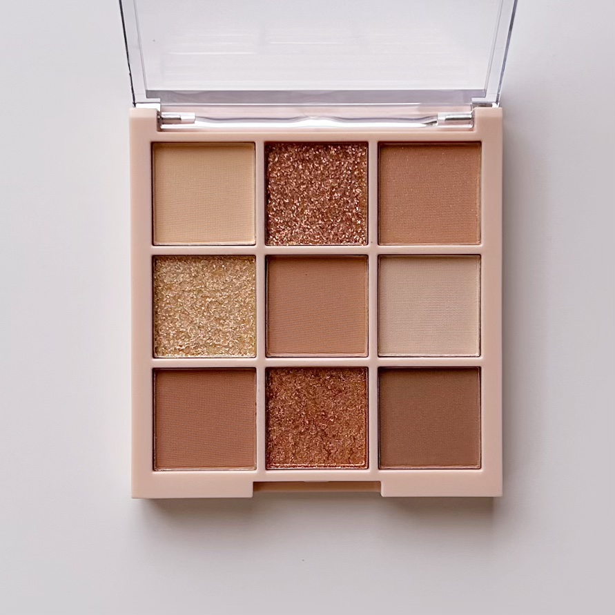 アイシャドウパレット 06 ピンクベージュ/Kirei&co./アイシャドウパレットを使ったクチコミ（3枚目）