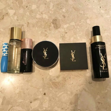 トップ シークレット セッティング グロウ スプレー/YVES SAINT LAURENT BEAUTE/ミスト状化粧水を使ったクチコミ（2枚目）