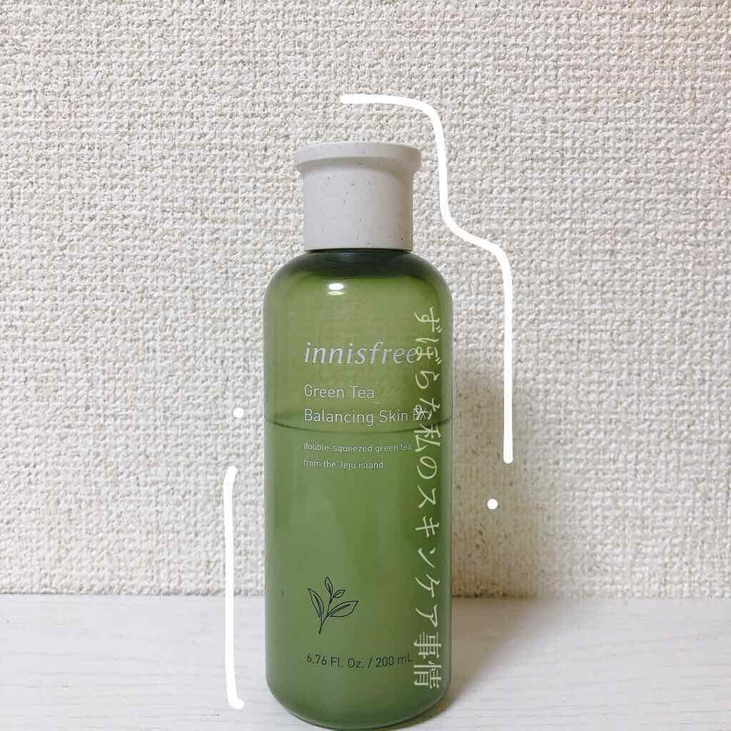 グリーンティー バランシングスキン/innisfree/化粧水を使ったクチコミ（1枚目）