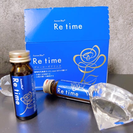 Re time ブルーローズドリンク/オーラムブルー/美容ドリンクを使ったクチコミ(2枚目)