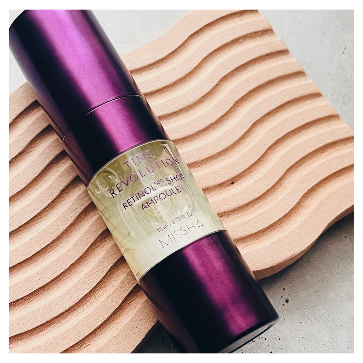 ミシャ タイムレボリューション レチ500ショット美容液/MISSHA/美容液を使ったクチコミ(3枚目)