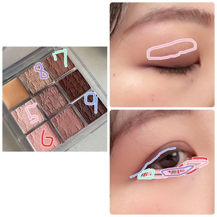 ディオール バックステージ アイ パレット/Dior/アイシャドウパレットを使ったクチコミ(6枚目)