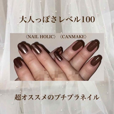 ネイルホリック Earth color BR307/ネイルホリック/マニキュアを使ったクチコミ（1枚目）