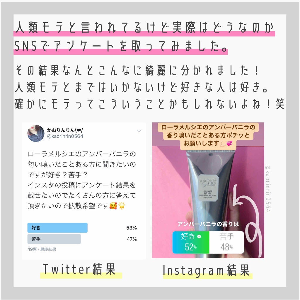 ボディバター アンバーバニラ/ローラ メルシエ/ボディクリームを使ったクチコミ(2枚目)