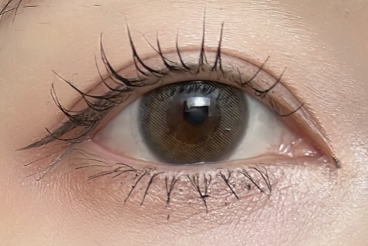 エバーカラーワンデー ナチュラル くぎづけの心/エバーカラー/ワンデー（１DAY）カラコンを使ったクチコミ（1枚目）