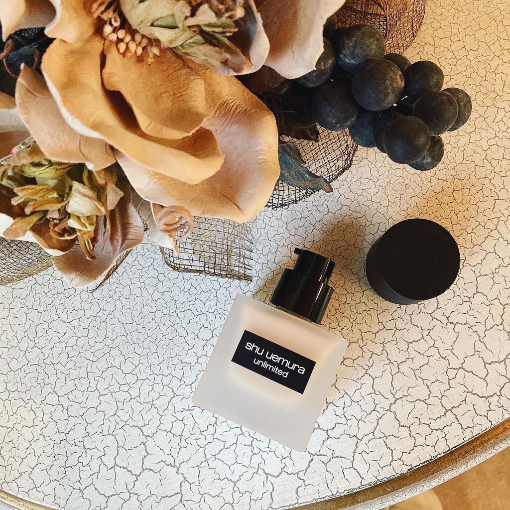 (旧)アンリミテッド ラスティング フルイド/shu uemura/リキッドファンデーションを使ったクチコミ(1枚目)
