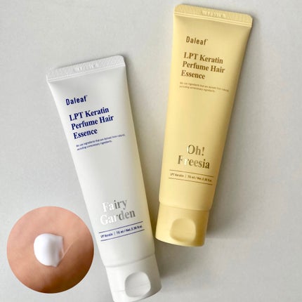 LPT Keratin パフュームヘアエッセンス Blooming Rose/Daleaf/ヘアミルクを使ったクチコミ(3枚目)
