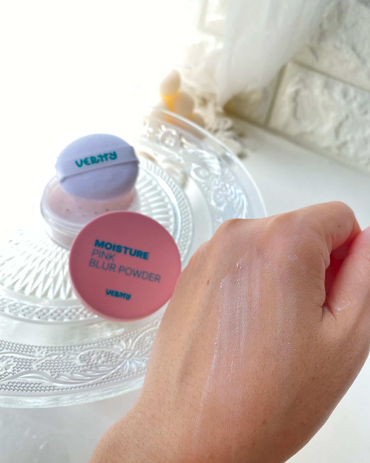 ノーセバムミントブラーパウダー /Vertty/ルースパウダーを使ったクチコミ(5枚目)