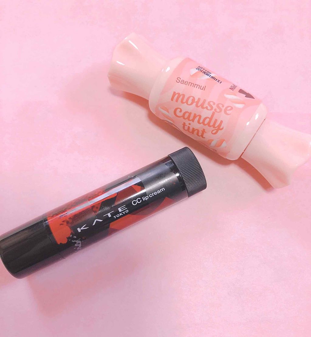 CCリップクリームN/KATE/リップケアを使ったクチコミ（1枚目）