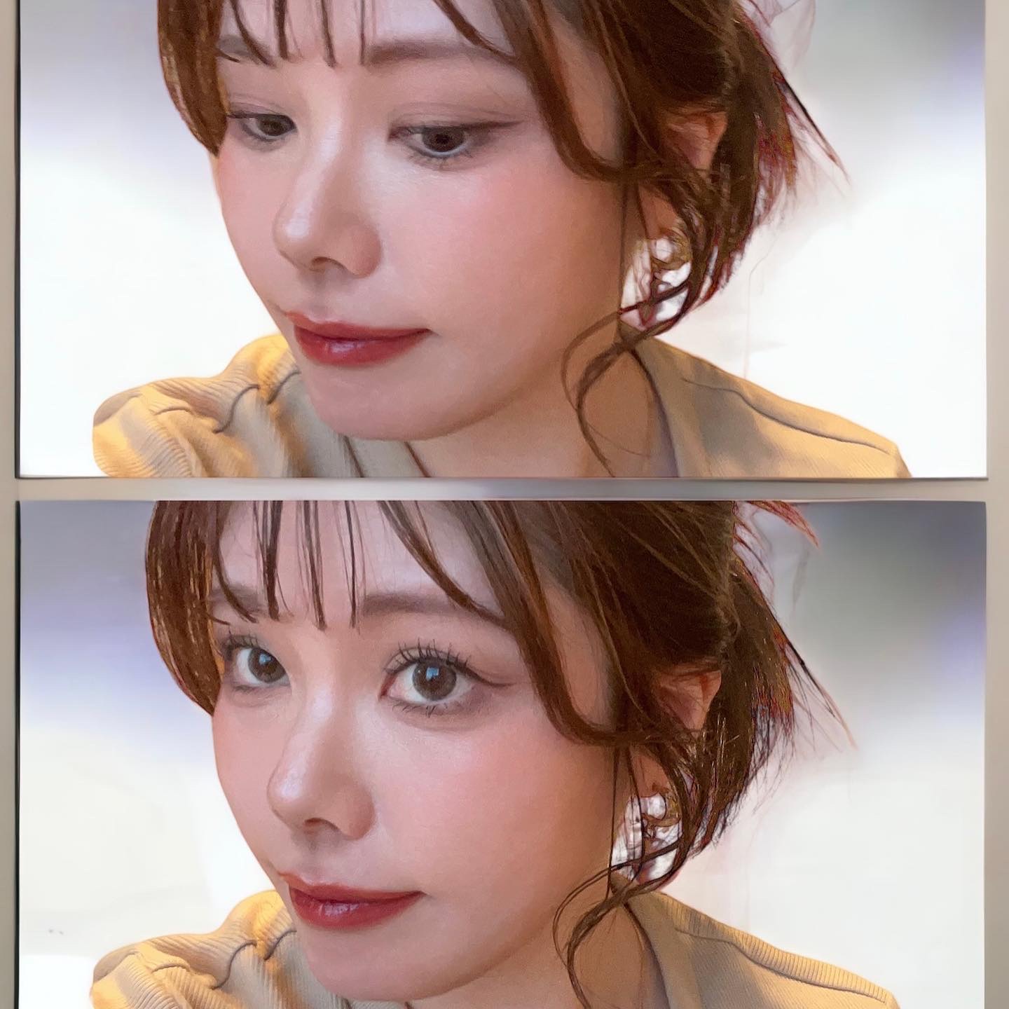 ナチュラル チークN/CEZANNE/パウダーチークを使ったクチコミ（3枚目）