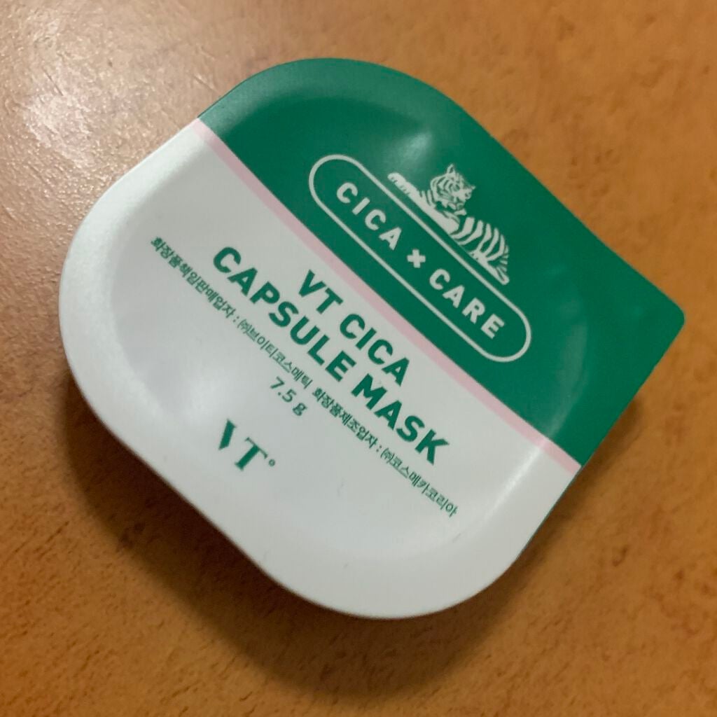 CICA カプセルマスク/VT/洗い流すパック・マスクを使ったクチコミ(1枚目)