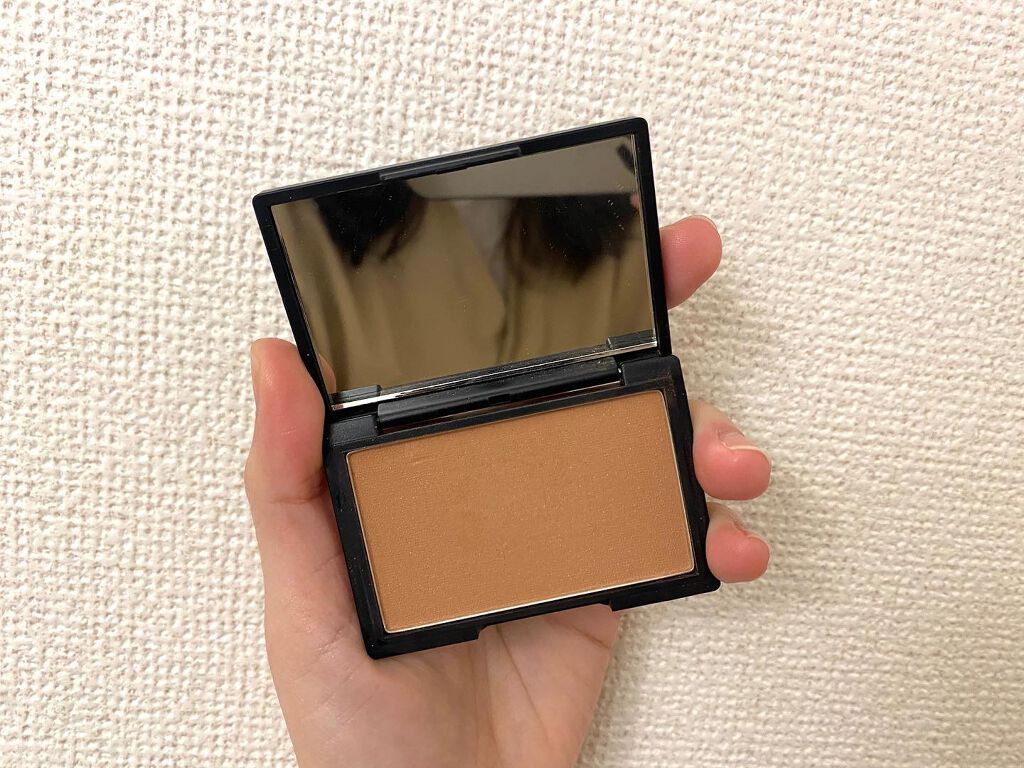 ピュア チーク カラー シナモンブラウン/heme/パウダーチークを使ったクチコミ（2枚目）