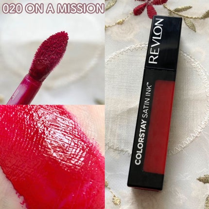 カラーステイ サテン インク/REVLON/口紅を使ったクチコミ(9枚目)