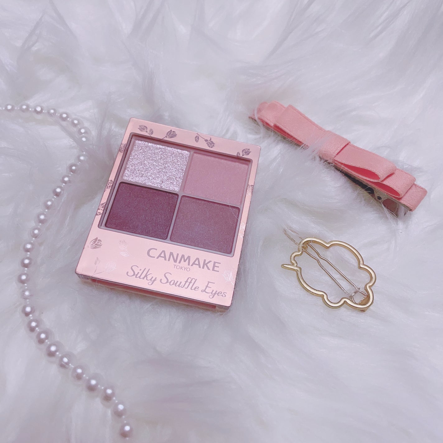 シルキースフレアイズ(マットタイプ)/キャンメイク/アイシャドウパレットを使ったクチコミ(1枚目)